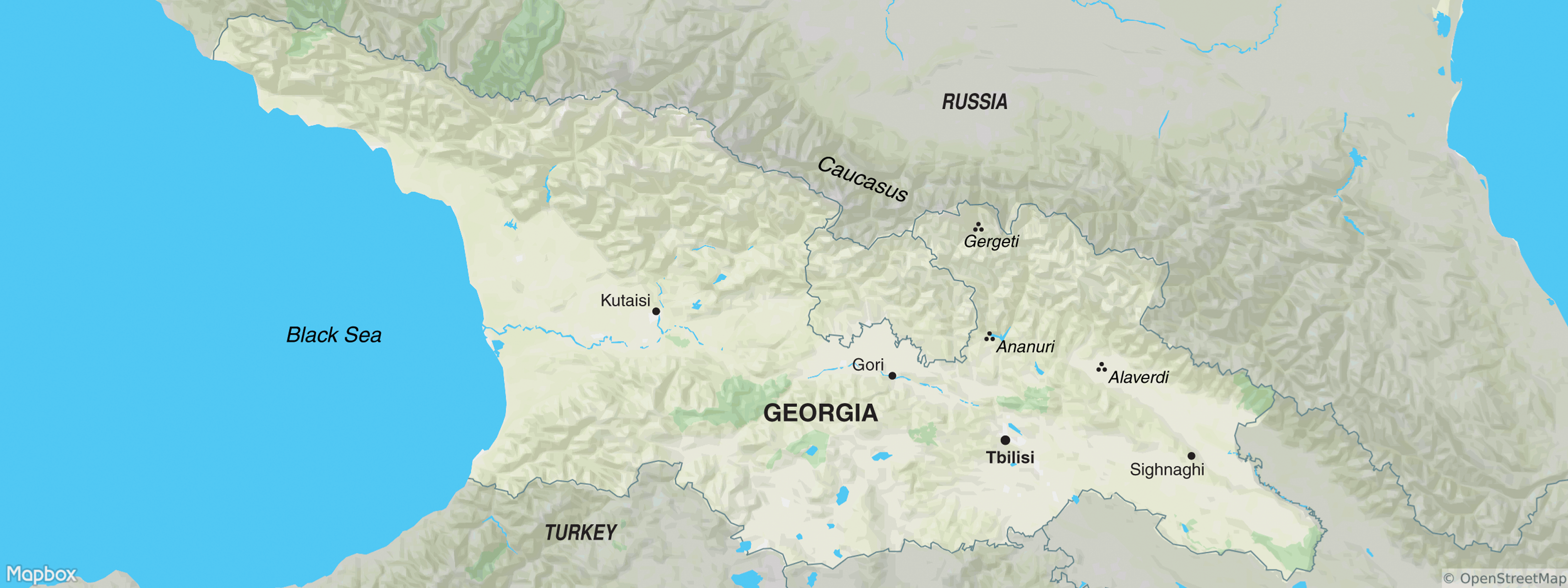 Georgia Map